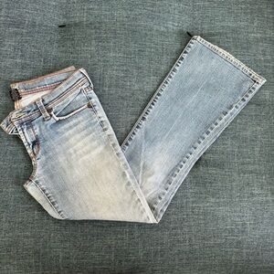 Geneva Platinum Blue Boot Cut Jeans Classic Style